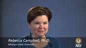 Still image of Rebecca Campbell linking to video on YouTube