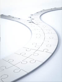 Puzzle road