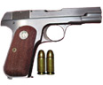 Photo of .32 Caliber bun with 2 bullets