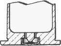 illustration of a berdan primed cartridge