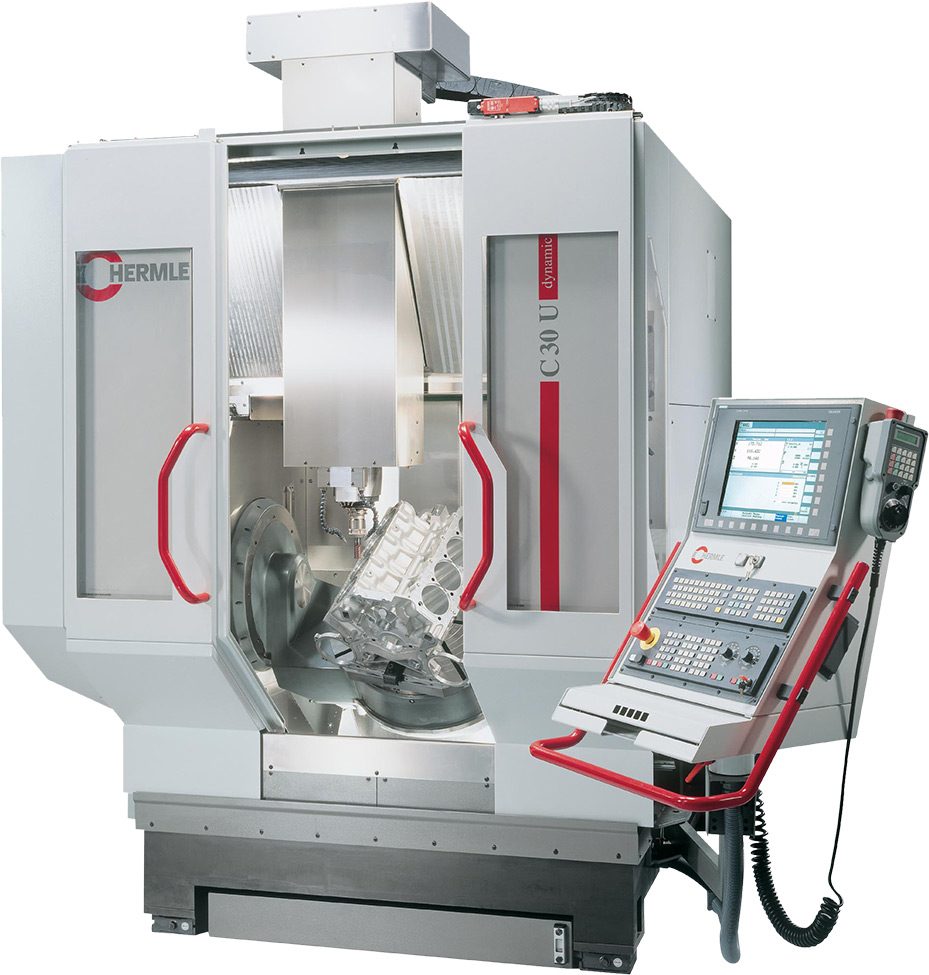 photo of a computer numeric control machine