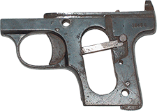 Milled areas on a forged frame