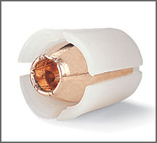 Projectile with polymer sabot