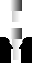 Impact extrusion process