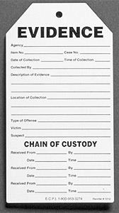 Evidence label