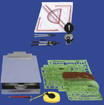 Crime scene sketch kit