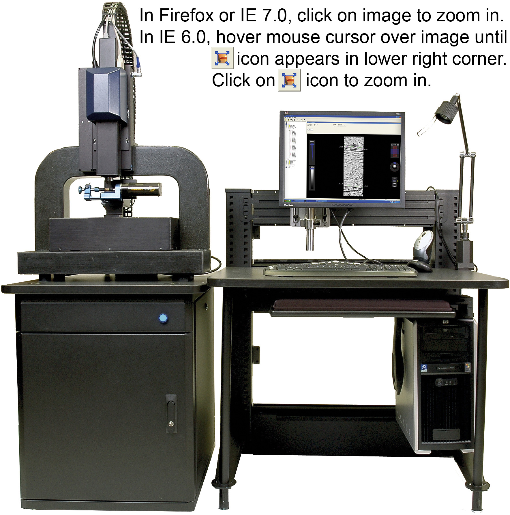 The BulletTRAX-3D™ workstation