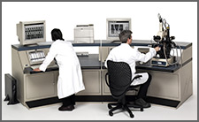 A large IBIS workstation in use