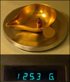 Weight in grains of bullet