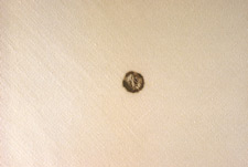Residue consistent with the passage of a bullet (bullet wipe)