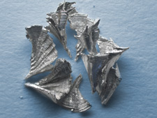 Metallic drill shavings