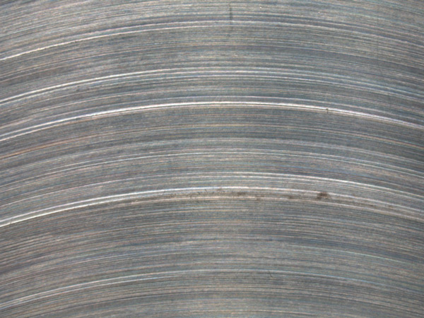 Face mill marks