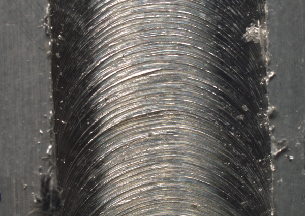 End mill marks