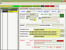 Electronic evidence tag