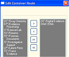 Evidence-routing possibilities