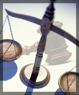 Picture of a justice scale