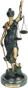 Statue of lady justice
